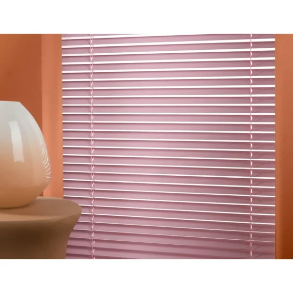 Kwantum Aluminium Jaloezieën | Houten Jaloezieën | Aluminium Jaloezie Belle 25mm Roze