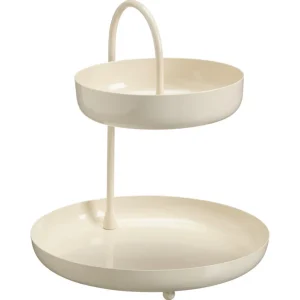Kwantum Badkameraccessoires | Badkamer Accessoire Beige - Ø25x28 Cm