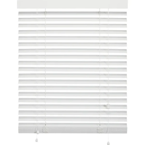 Kwantum Jaloezieën | Bamboe Jaloezie Jax Wit 140x175 Cm 140X175CM