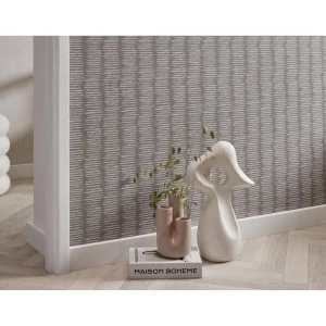 Kwantum Vliesbehang | Behang Anita Taupe