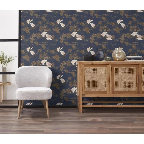 Kwantum Vliesbehang | Behang Anna Blauw