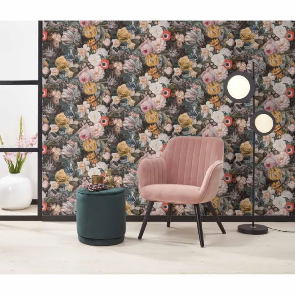 Kwantum Vliesbehang | Behang Beau Multicolor