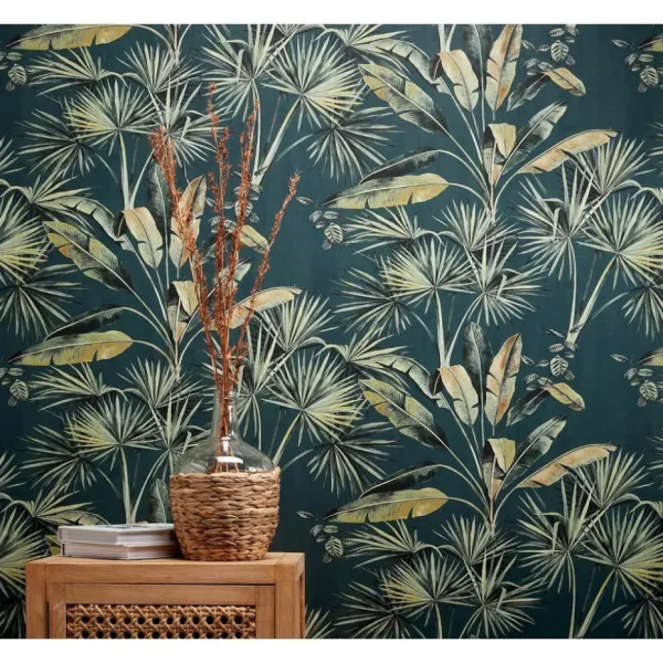 Kwantum Vliesbehang | Behang Daan Groen