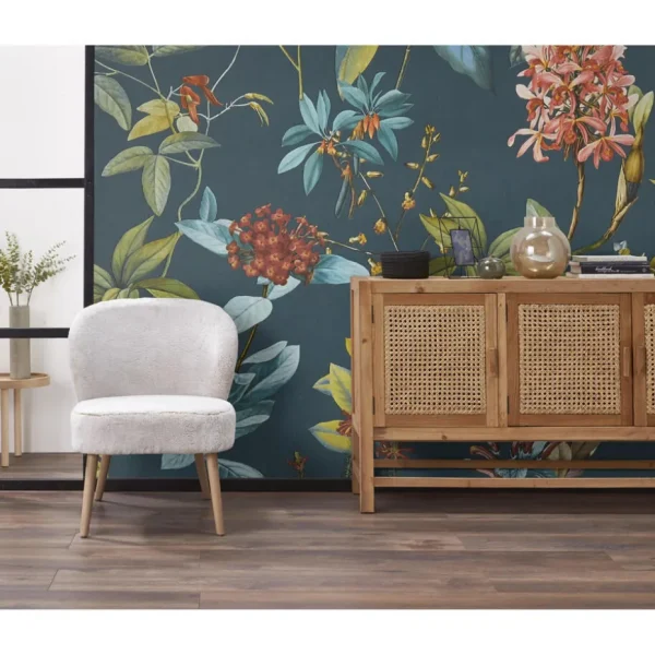 Kwantum Vliesbehang | Behang Isa Blauw