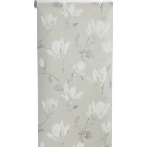 Kwantum Vliesbehang | Behang Lea Taupe