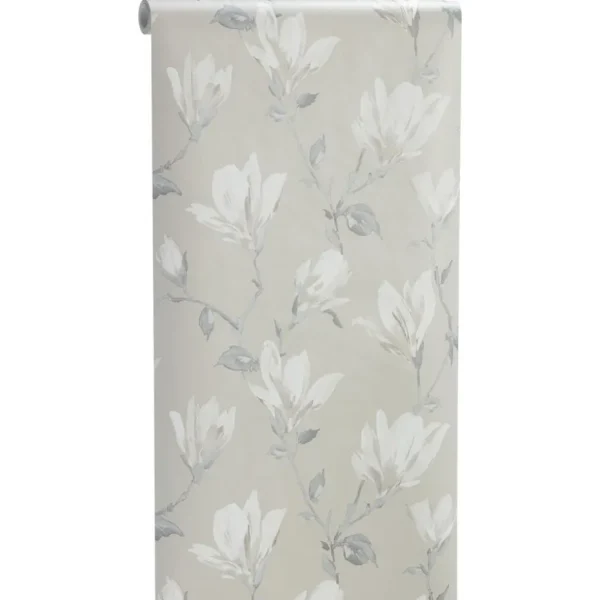 Kwantum Vliesbehang | Behang Lea Taupe