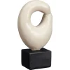 Kwantum Decoratie Beelden | Decoratiebeeld Shildon Ecru 18 Cm 018CM