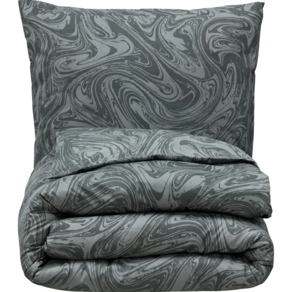 Kwantum Dekbedovertrekken | Beddengoed | Dekbedovertrek Marble Grijs 140x220 Cm