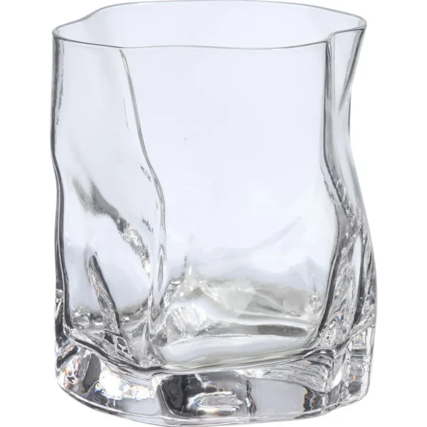 Kwantum Glazen | Glazen | Drinkglas Organic Swirl Transparant - 340 Ml Transpar.