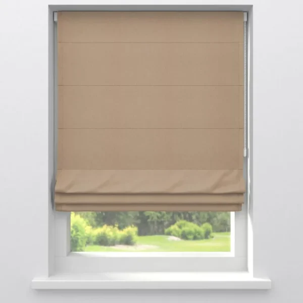 Kwantum Vouwgordijnen | Gordijnen | Gordijn Mila Beige LichtBeige