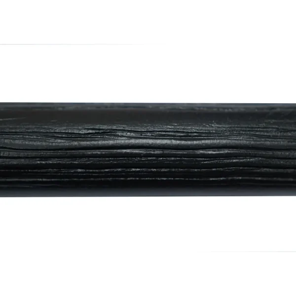 Kwantum Gordijnroedes | Gordijnroede 200cm Zwart Hout Ø28mm