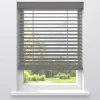 Kwantum Houten Jaloezieën | Jaloezieën | Houtlook Jaloezie Faber Grijs 50mm