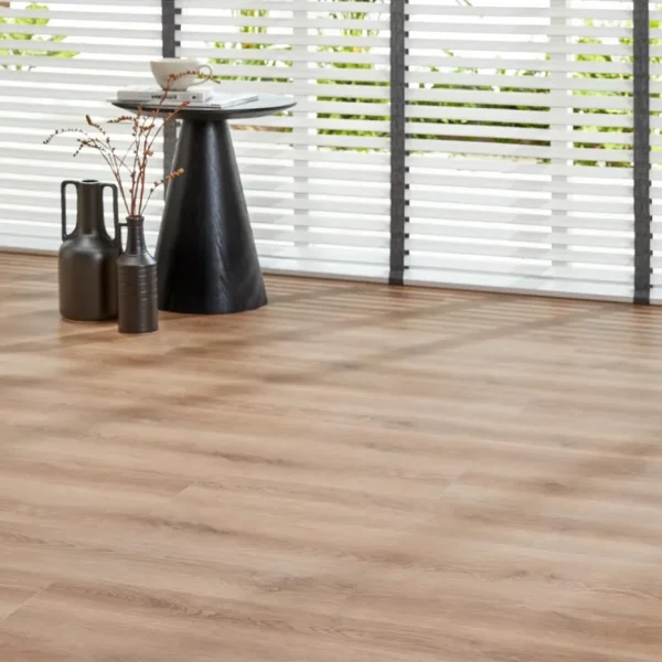 Kwantum Klik Pvc-Vloeren | 2in1 Klik PVC Jiggs Eiken Met Geïntegreerde Ondervloer Je berekent hoeveel meters je nodig hebt door lengte en breedte in te vullen