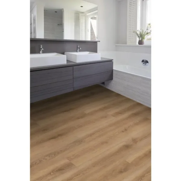 Kwantum Klik Pvc-Vloeren | 2in1 Klik PVC Jiggs Eiken Met Geïntegreerde Ondervloer Je berekent hoeveel meters je nodig hebt door lengte en breedte in te vullen