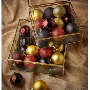 Kwantum Kerstballen & Kerstornamenten | Kerstbal 10 Stuks Bruin