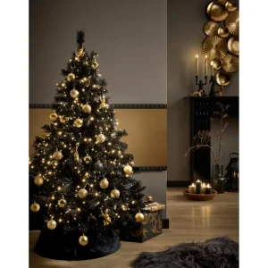 Kwantum Kerstballen & Kerstornamenten | Kerstbal 10 Stuks Zwart
