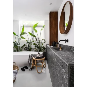 Kwantum Tegellook Pvc Vloeren | Klik Pvc-Vloeren | Klik PVC Keystone Grijs Tegel XL Plank Je berekent hoeveel meters je nodig hebt door lengte en breedte in te vullen