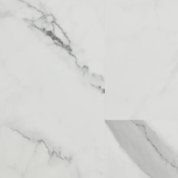 Kwantum Klik Pvc-Vloeren | Klik PVC Marble Wit Tegel XL Plank Je berekent hoeveel meters je nodig hebt door lengte en breedte in te vullen