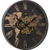 Kwantum Klokken | Klok Le Monde Zwart