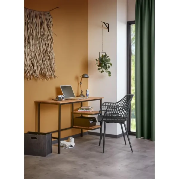 Kwantum Tuinstoelen | Eetkamerstoelen | Kuipstoel Webbing Zwart