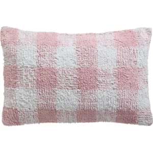 Kwantum Sierkussens | Kussen Roselle Roze/Wit 40x60 Cm