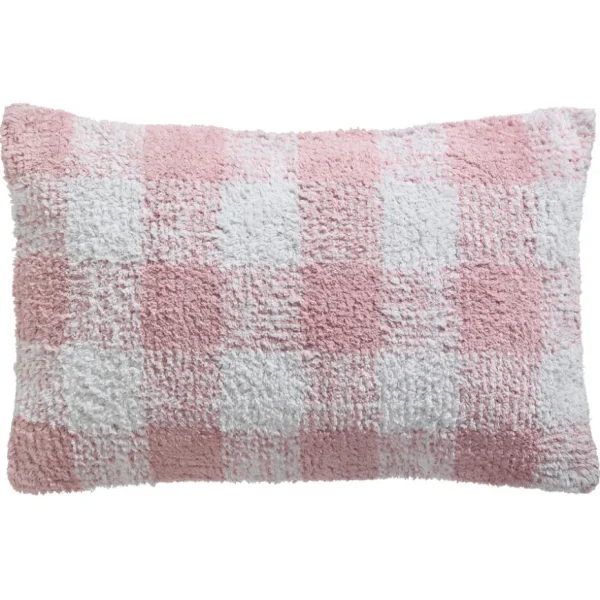 Kwantum Sierkussens | Kussen Roselle Roze/Wit 40x60 Cm