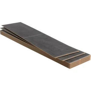 Kwantum Tegellook Laminaat | Extra Breed Laminaat | Laminaat Brewton Antraciet XL Plank Je berekent hoeveel meters je nodig hebt door lengte en breedte in te vullen