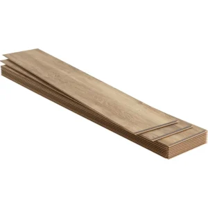Kwantum Extra Breed Laminaat | Houtlook Laminaat | Laminaat Charlotte Town Naturel Eiken XL Plank Je berekent hoeveel meters je nodig hebt door lengte en breedte in te vullen