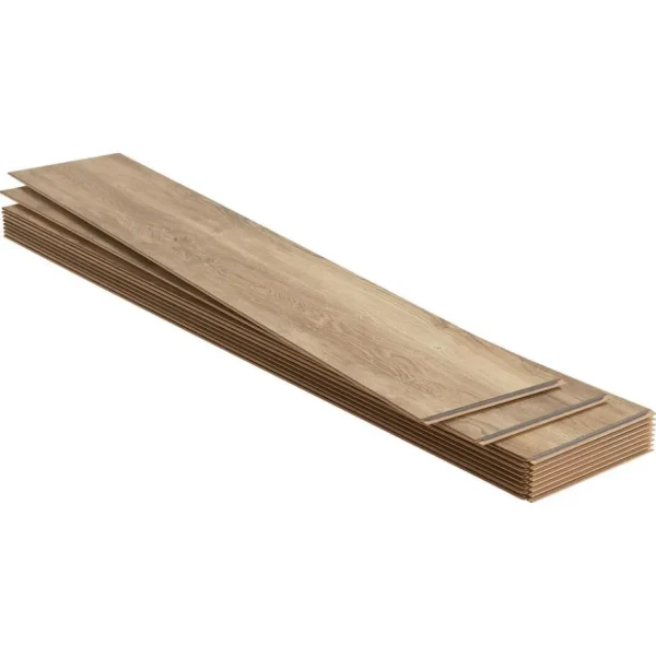 Kwantum Extra Breed Laminaat | Houtlook Laminaat | Laminaat Charlotte Town Naturel Eiken XL Plank Je berekent hoeveel meters je nodig hebt door lengte en breedte in te vullen