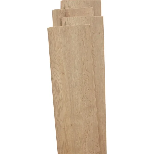 Kwantum Extra Breed Laminaat | Houtlook Laminaat | Laminaat Vernon Licht Beige Je berekent hoeveel meters je nodig hebt door lengte en breedte in te vullen