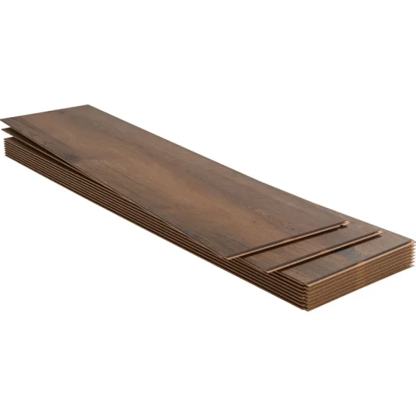 Kwantum Houtlook Laminaat | Extra Breed Laminaat | Laminaat Walsh Donker Eiken XL Plank Je berekent hoeveel meters je nodig hebt door lengte en breedte in te vullen