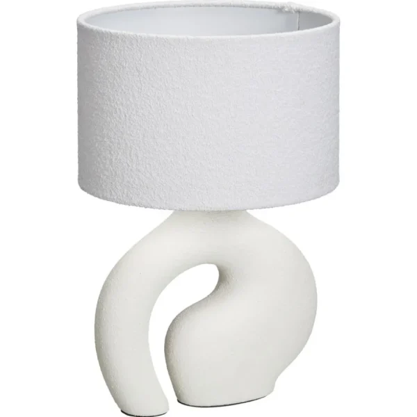 Kwantum Lampenkappen | Lampenkap Boucle 25cm Wit