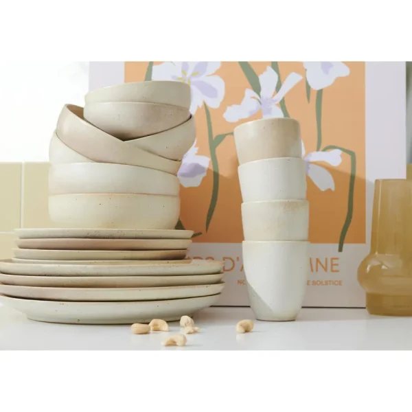 Kwantum Mokken | Mokken | Mok Zonder Oor Esthetic Offwhite