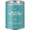 Kwantum Muurverf | Muurverf Mat Turquoise 1 L 1L