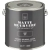 Kwantum Muurverf | Muurverf Mat Zwart 2.5 L 2.5L