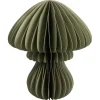 Kwantum Kerstdecoratie | Paddenstoel Papier Groen