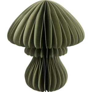 Kwantum Kerstdecoratie | Paddenstoel Papier Groen