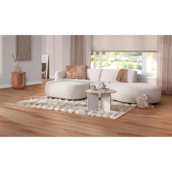 Kwantum Plak Pvc-Vloeren | Plak PVC Edson Eiken Je berekent hoeveel meters je nodig hebt door lengte en breedte in te vullen