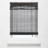 Kwantum Rolgordijnen | Rolgordijn Bamboe Zwart 100x220 Cm 100X220CM