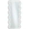 Kwantum Spiegels | Wandlampen | Spiegel Met Verlichting - Wave - Neon - Warm Wit - 70x35 Cm WarmWit
