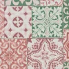 Kwantum Stoffen | Stof Portia Groen/Rood