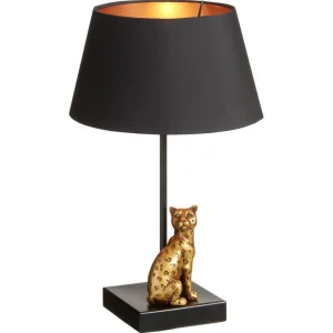 Kwantum Tafellampen | Tafellamp Leopard Zwart