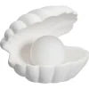 Kwantum Tafellampen | Tafellamp Schelp Wit