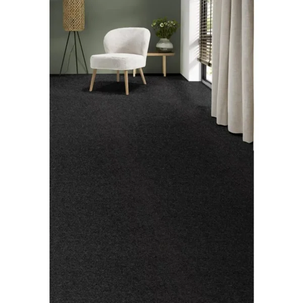 Kwantum Tapijt | Traprenovatie & Trapbekleding | Tapijt Felton Antraciet Je berekent hoeveel meters je nodig hebt door lengte en breedte in te vullen
