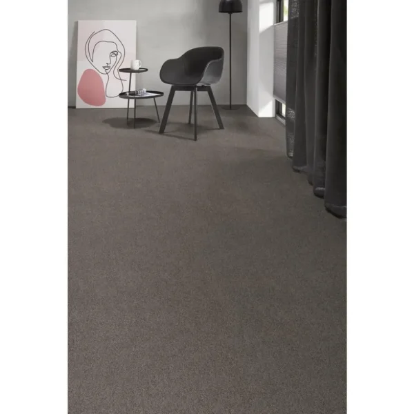 Kwantum Tapijt | Traprenovatie & Trapbekleding | Tapijt Vinson Antraciet Je berekent hoeveel meters je nodig hebt door lengte en breedte in te vullen