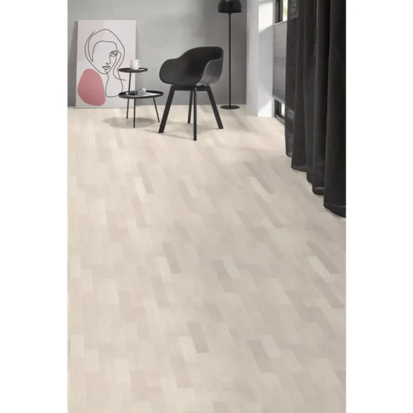Kwantum Vinyl Vloeren | Vinyl Supreme Wit Eiken Je berekent hoeveel meters je nodig hebt door lengte en breedte in te vullen