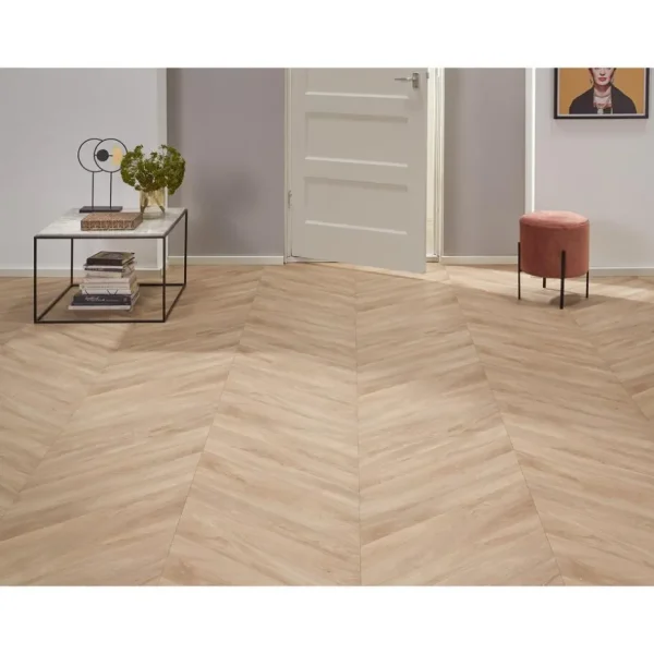 Kwantum Vinyl Vloeren | Vinyl Vista Naturel Hongaarse Punt Je berekent hoeveel meters je nodig hebt door lengte en breedte in te vullen