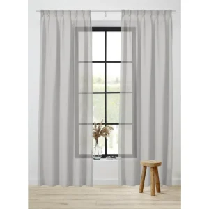 Kwantum Vouwgordijnen | Vitrages | Vitrage Bjork Wit 150 Cm 150CM