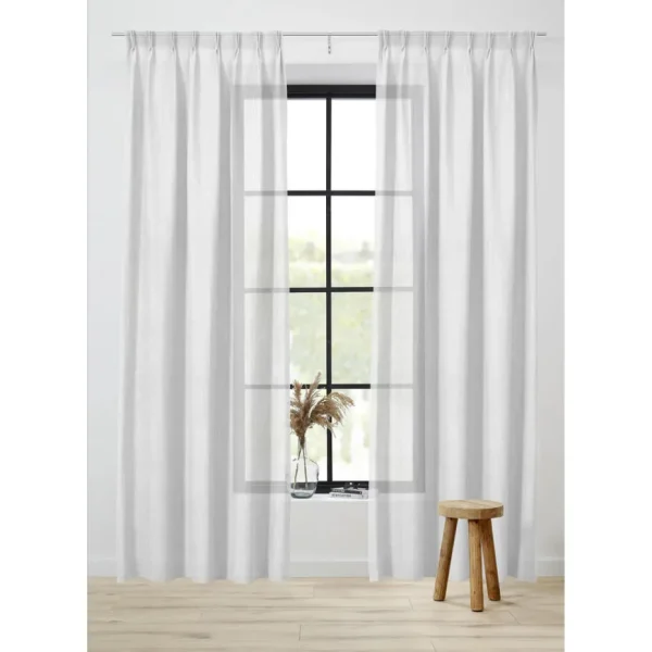Kwantum Vitrages | Gordijnen | Vitrage Viola Wit 150 Cm 150CM