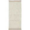 Kwantum Vloerkleden | Vloerkleden Woonkamer | Vloerkleed Tiwi Wit 80x180 Cm 080X180CM